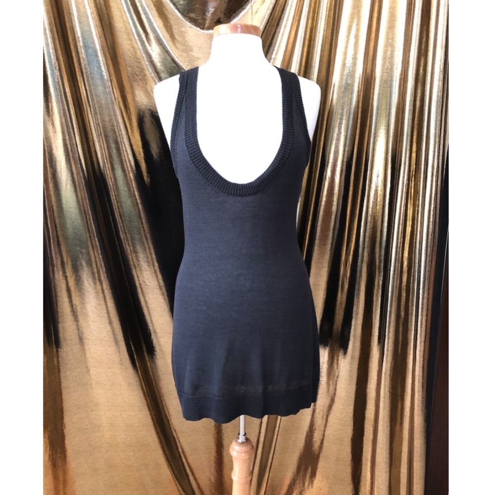 INC Gray knit Tunic/Vest Size M